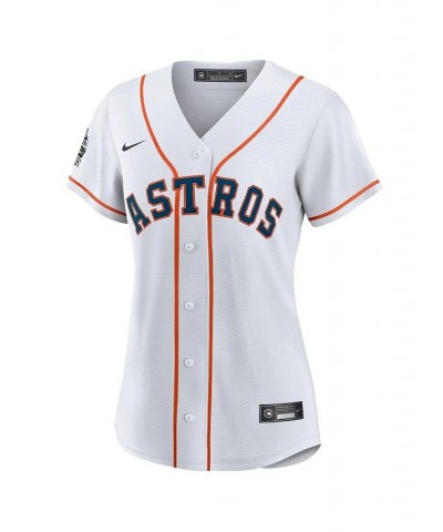 Women's Jose Altuve White Houston Astros 2022 World Series Home Replica Player Jersey White $54.40 Jersey