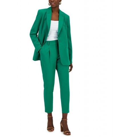 Women's Single-Breasted Blazer Green $32.30 Jackets