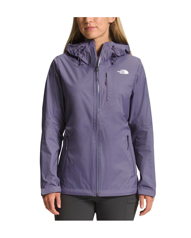 Women's Alta Vista Water-Repellant Jacket Purple $58.50 Coats