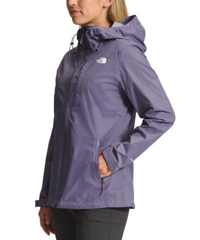 Women's Alta Vista Water-Repellant Jacket Purple $58.50 Coats