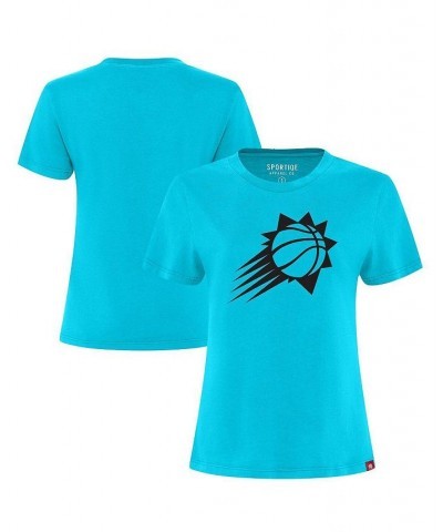 Women's Turquoise Phoenix Suns 2022/23 City Edition Arcadia Elevated T-shirt Turquoise $24.50 Tops