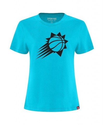 Women's Turquoise Phoenix Suns 2022/23 City Edition Arcadia Elevated T-shirt Turquoise $24.50 Tops