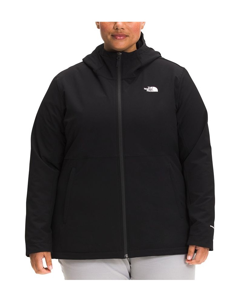 Women's Plus Size Shelbe Raschel Fleece Lined Jacket Tnf Black $76.80 Jackets