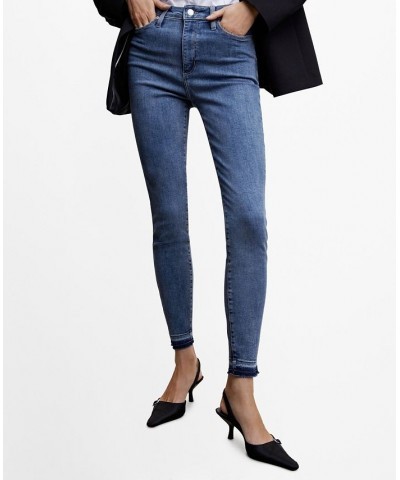 Women's High-Rise Skinny Jeans Medium Blue $28.70 Jeans