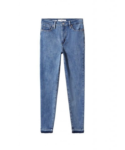 Women's High-Rise Skinny Jeans Medium Blue $28.70 Jeans