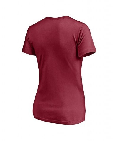 Women's Branded Cardinal Team USA Together Team V-Neck T-shirt Cardinal $23.39 Tops