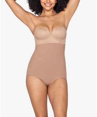 Women's Light Tummy-Control Open Bust Faja Bodysuit 012728M Tan/Beige $33.15 Shapewear