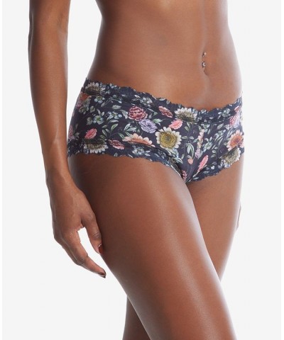 Women's Cotton Boyshort Print Panty Hampton Court Gardens $27.93 Panty