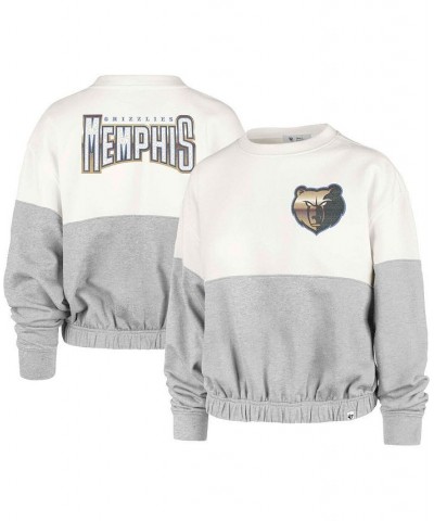 Women's Cream Memphis Grizzlies 2022/23 City Edition Take Two Bonita Sweatshirt Cream $44.10 Sweatshirts