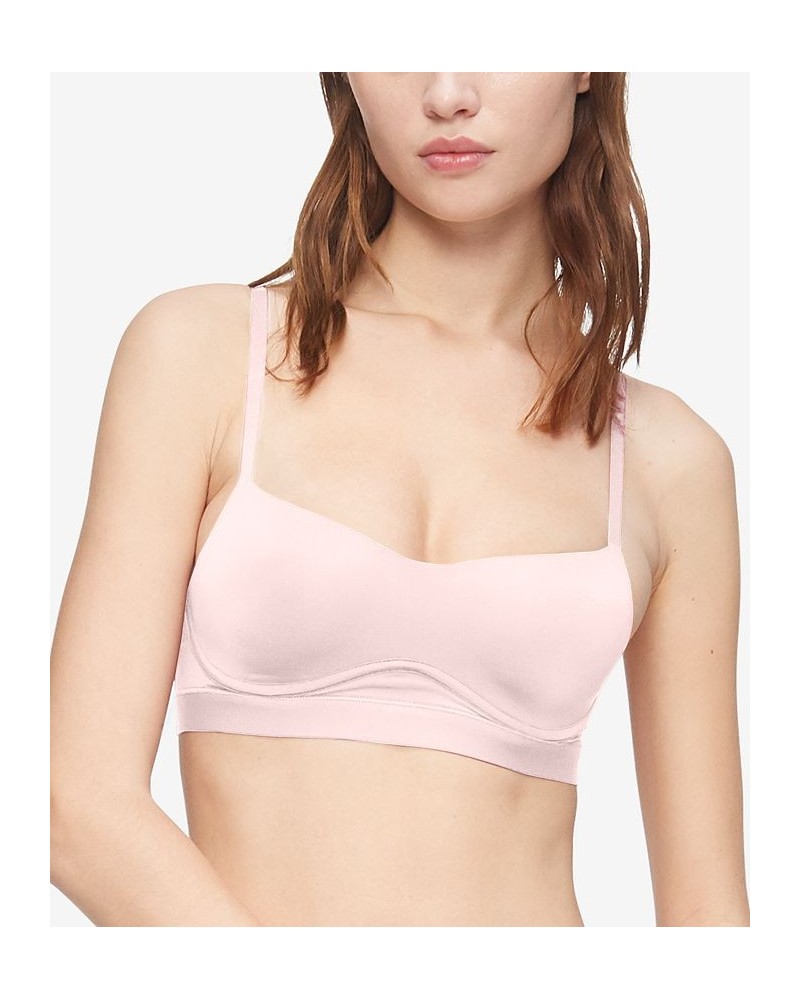 Women's Perfectly Fit Flex Lightly Lined Bralette Pink $22.00 Bras