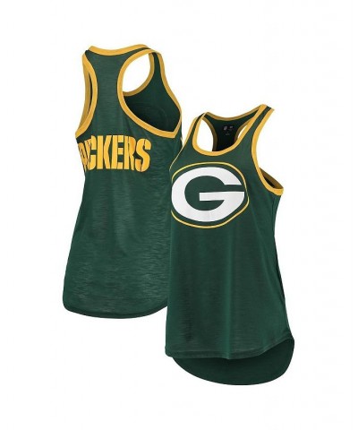 Women's Green Green Bay Packers Tater Tank Top Green $20.39 Tops