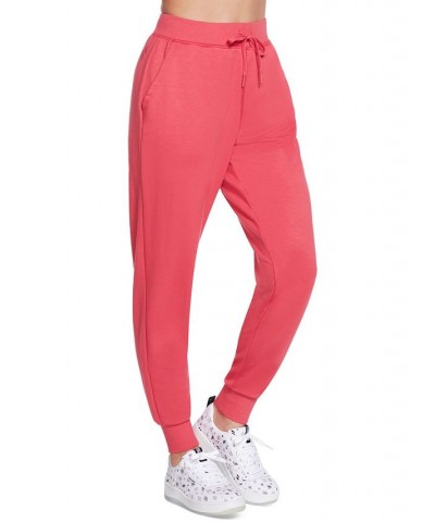 Women's SKECHLUXE™ Restful Crewneck & Drawstring Jogger Pants Raspberry Wine $13.50 Pants