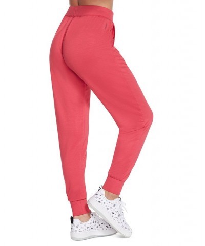 Women's SKECHLUXE™ Restful Crewneck & Drawstring Jogger Pants Raspberry Wine $13.50 Pants