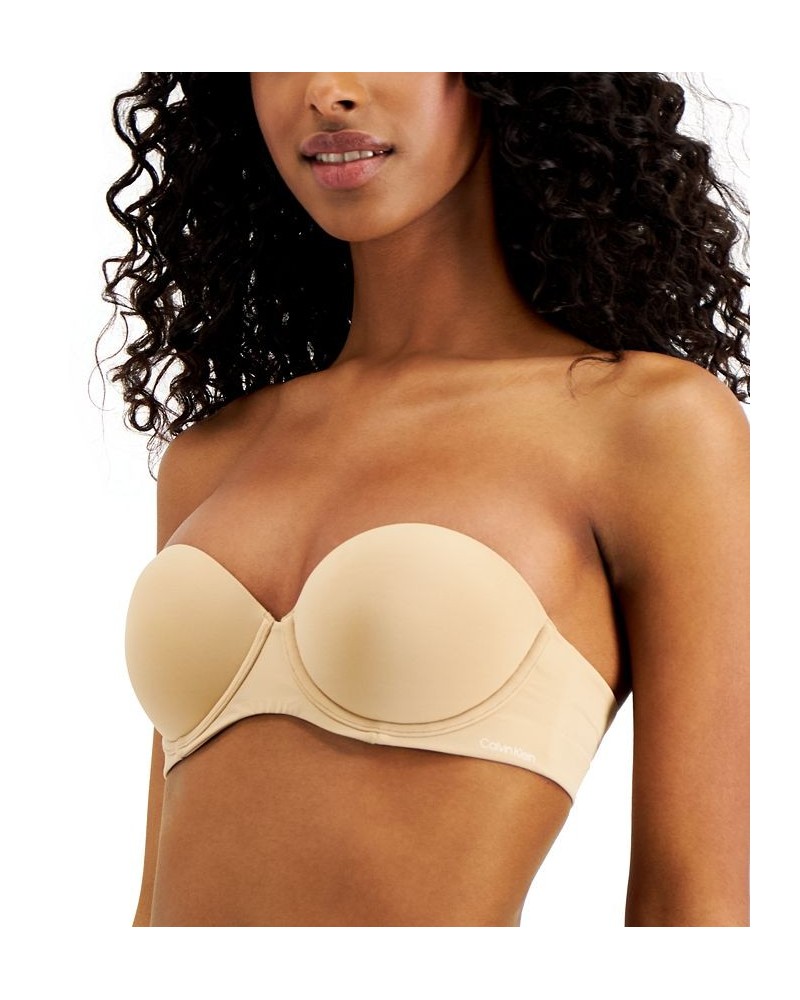 Women's Naked Glamour Strapless Push-Up Bra Tan/Beige $27.04 Bras