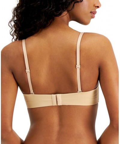 Women's Naked Glamour Strapless Push-Up Bra Tan/Beige $27.04 Bras