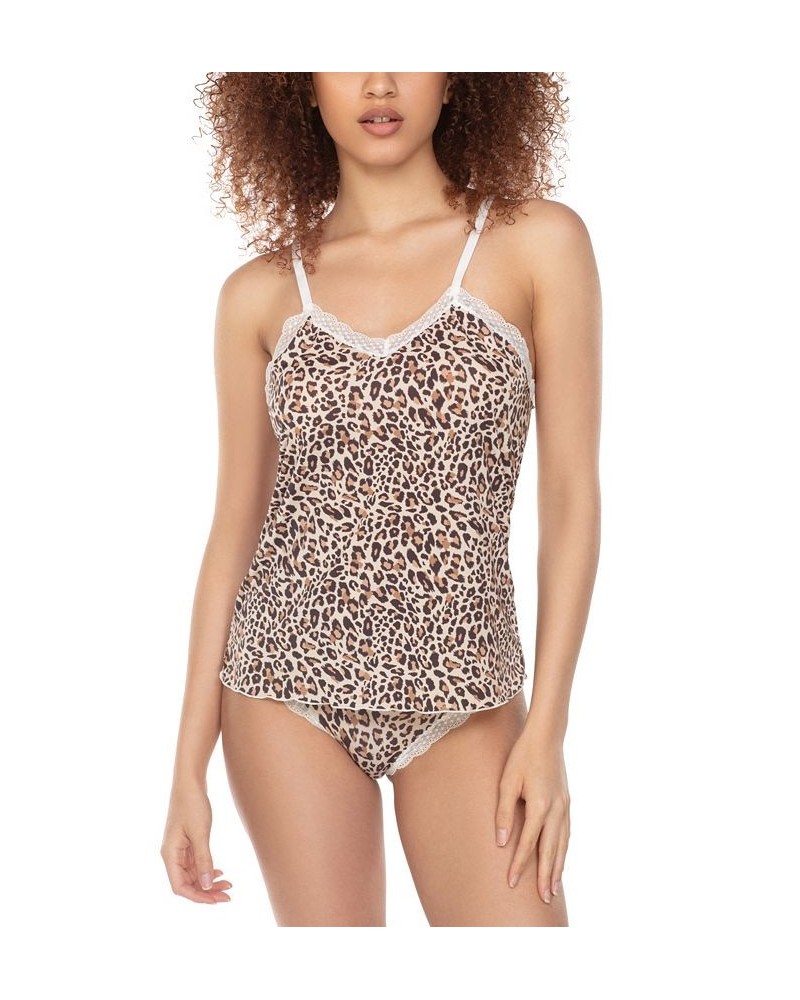 Women's Aiden Camisole Leopard $15.54 Lingerie