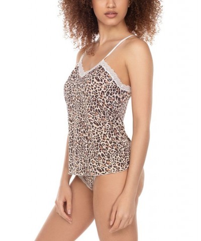 Women's Aiden Camisole Leopard $15.54 Lingerie