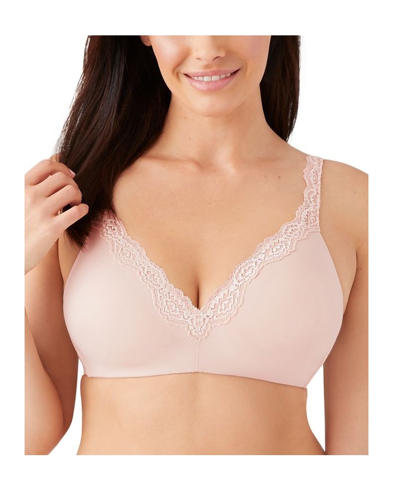 Women's Softly Styled Wirefree Contour T-Shirt Bra 856301 Pink $42.00 Bras