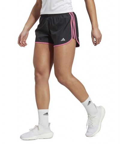 Women's Marathon 20 Elastic Waist Running Shorts White $15.60 Shorts