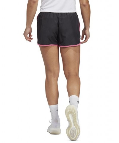 Women's Marathon 20 Elastic Waist Running Shorts White $15.60 Shorts