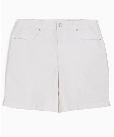 Women's Denim Shorts White $18.77 Shorts