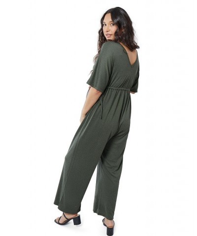 Women's Maternity Everywear Jumpsuit Olive $33.60 Pants