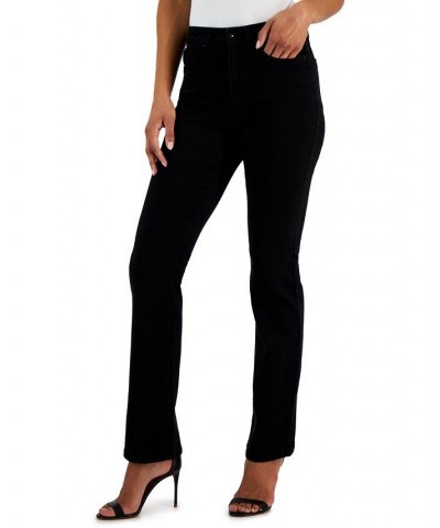 Women's High Rise Front-Fly Bootcut Jeans Onyx Wash $31.85 Jeans