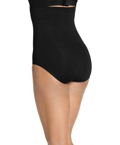 Women's Slimmers Breathe High-Waist Brief 4240 Black $11.52 Shapewear