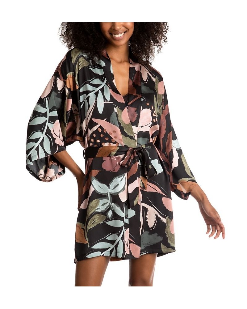 Women's Marigold Wrapper Robe Charcoal $19.38 Sleepwear