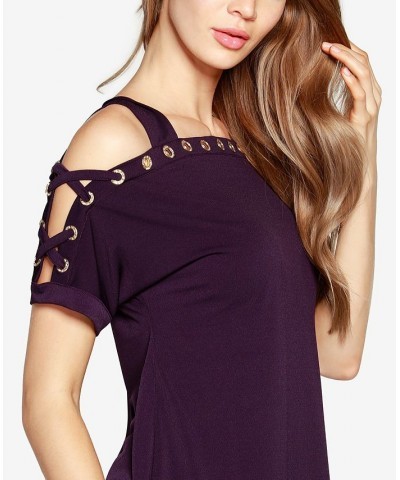 Women's Cold-Shoulder Top Bluebell $17.84 Tops