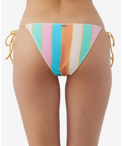 Juniors' Mayan Striped Maracas Side-Tie Bikini Bottoms Multi $23.85 Swimsuits