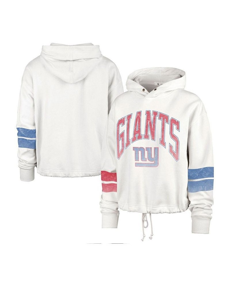 Women's Oatmeal New York Giants Harper Pullover Hoodie Oatmeal $45.00 Sweatshirts