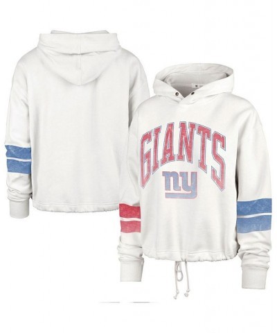 Women's Oatmeal New York Giants Harper Pullover Hoodie Oatmeal $45.00 Sweatshirts