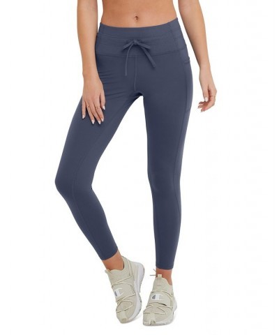 Women's Soft Touch Drawstring Leggings Classic Sky Blue $28.00 Pants