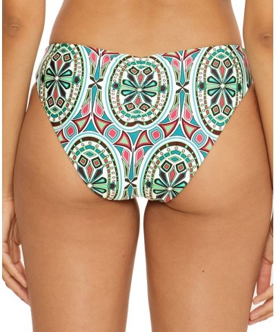 Women's Mosaic Reversible Hipster Brief Bikini Bottoms Multi $39.00 Swimsuits