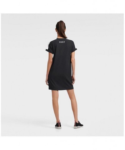 Women's Black San Jose Sharks Robyn Sneaker Dress Black $33.60 Dresses