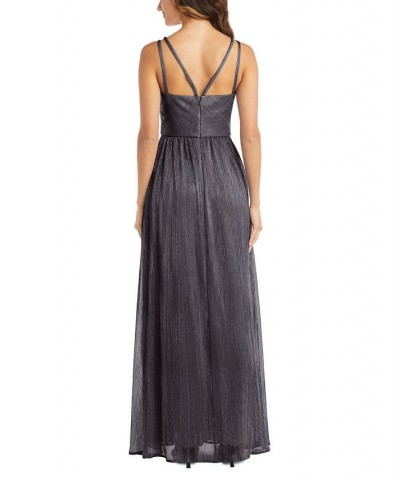 Metallic Gown Blue/Rose Gold $44.70 Dresses