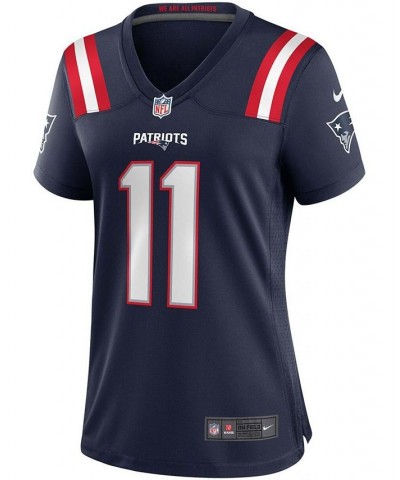 Women's Julian Edelman Navy New England Patriots Game Jersey Navy $52.00 Jersey