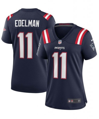 Women's Julian Edelman Navy New England Patriots Game Jersey Navy $52.00 Jersey