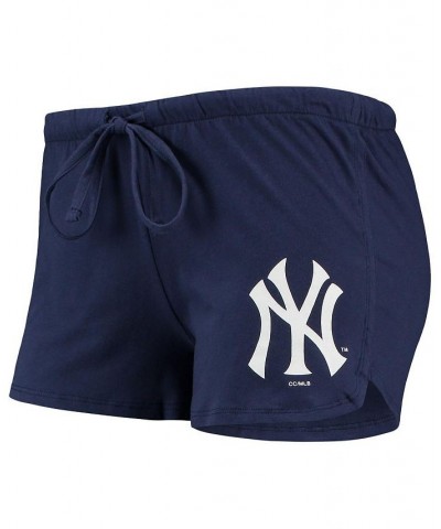 Women's Navy White New York Yankees Vigor Racerback Tank Top and Shorts Sleep Set Navy, White $32.44 Pajama