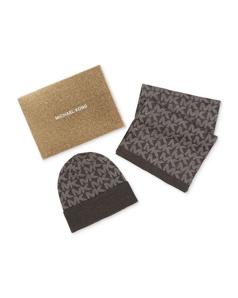 Women's Logo Shine Gift Box Set 2 Pieces Gray $48.60 Sets