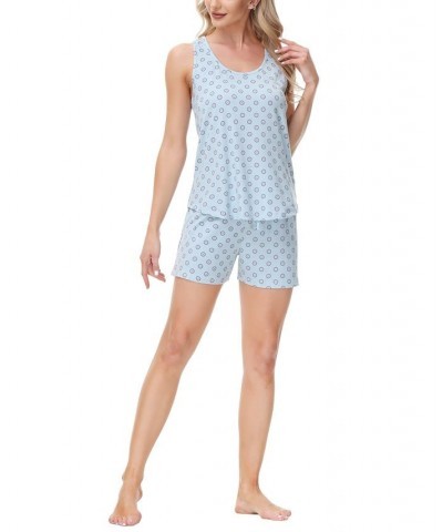 Women's Tank with Short Set Foulard Stars $25.28 Sleepwear