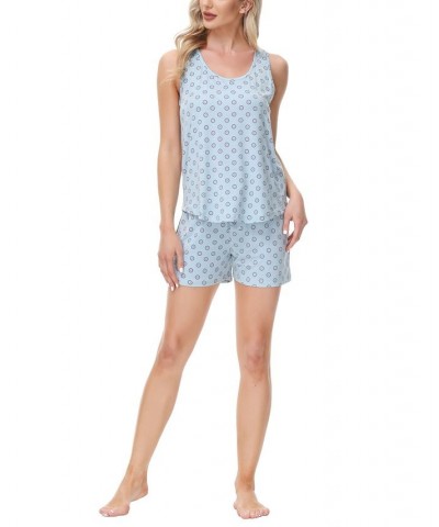 Women's Tank with Short Set Foulard Stars $25.28 Sleepwear