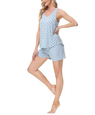 Women's Tank with Short Set Foulard Stars $25.28 Sleepwear