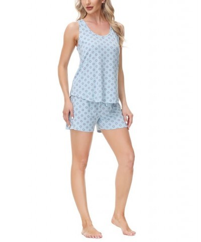 Women's Tank with Short Set Foulard Stars $25.28 Sleepwear