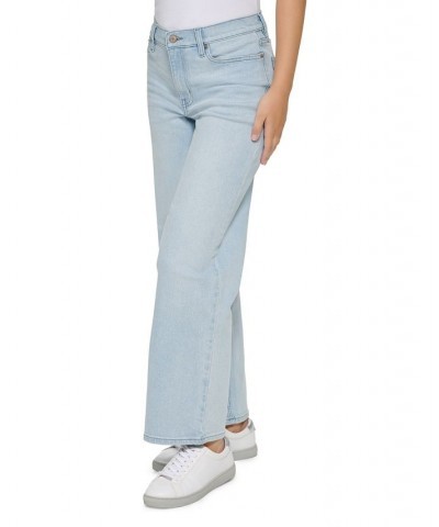 Women's Vintage High-Rise Wide-Leg Jeans Sky $27.36 Jeans