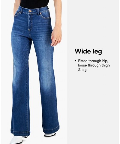 Women's Vintage High-Rise Wide-Leg Jeans Sky $27.36 Jeans