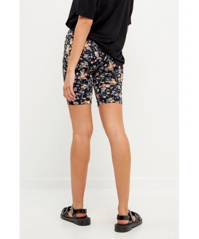 Women's Bike Shorts Black multi $23.50 Shorts