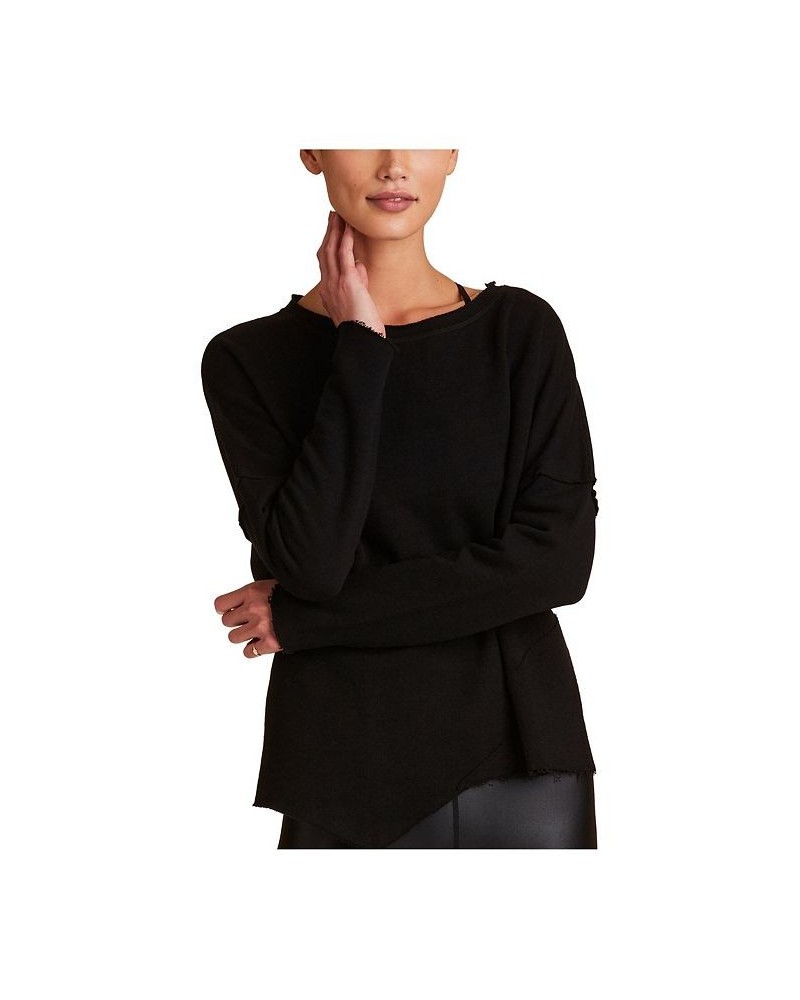 Adult Women Exhale Sweatshirt Black $63.00 Sweatshirts