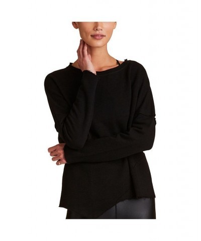 Adult Women Exhale Sweatshirt Black $63.00 Sweatshirts